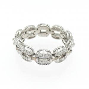 K18WG ダイヤモンド リング 0.50CT