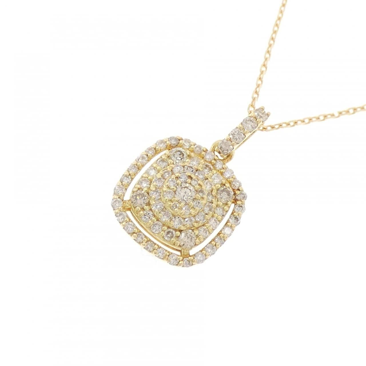 K18YG ダイヤモンド ネックレス 0.40CT
