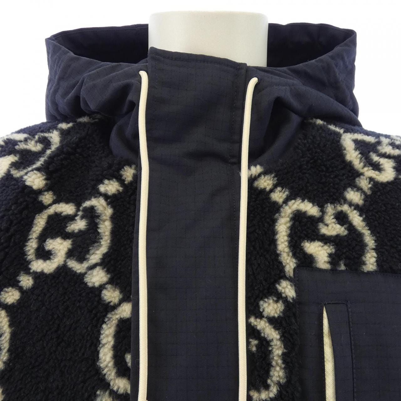 グッチ GUCCI GGジャガードボアジャケット　GGパターン 771121 XJF4D ブルゾン
