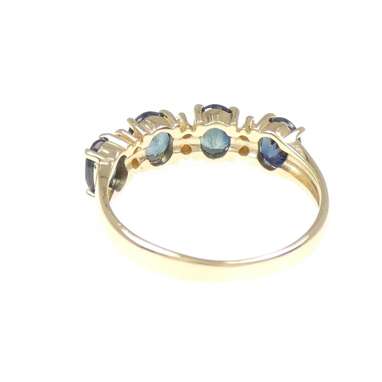 K18YG サファイヤ リング