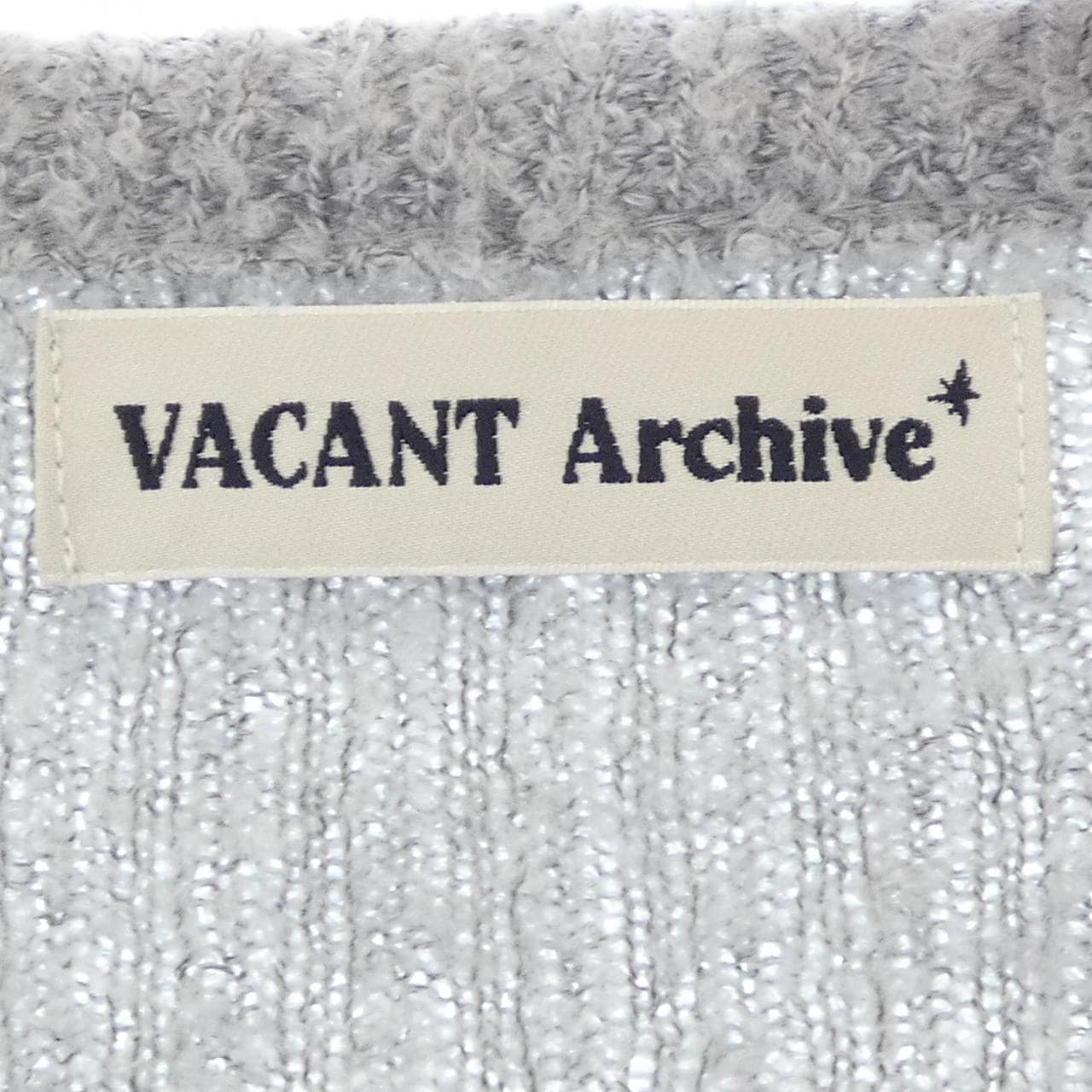VACANT Archive NEAH KNITTED ZIPUP ブルゾン