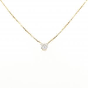 K18YG ダイヤモンド ネックレス 0.503CT F SI2 Good