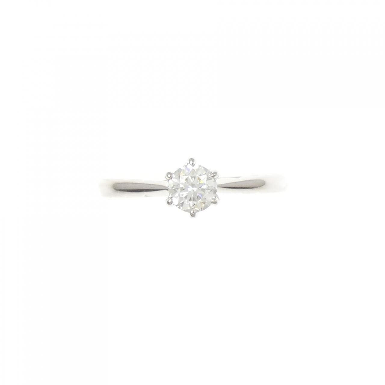 PT950 ダイヤモンド リング 0.359CT G VS1 EXT H&C