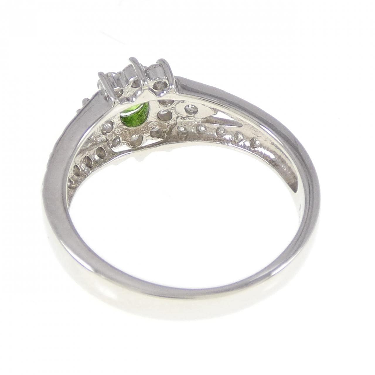 PT900 デマントイドガーネット リング 0.37CT