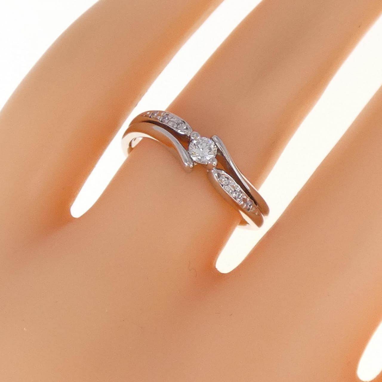 PT ダイヤモンド リング 0.14CT