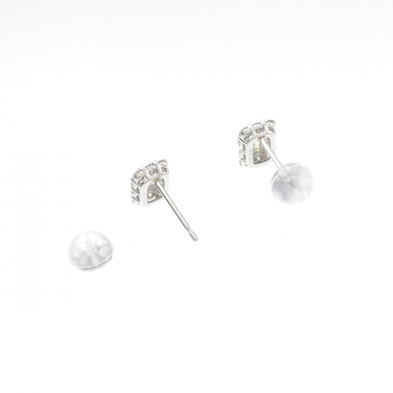 [BRAND NEW] PT900 Diamond earrings 0.44CT