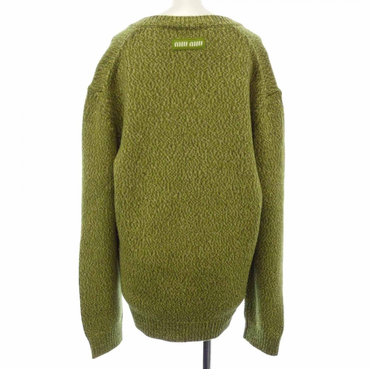 MIU MIU Miu logo MML868 SOOO 138F knit