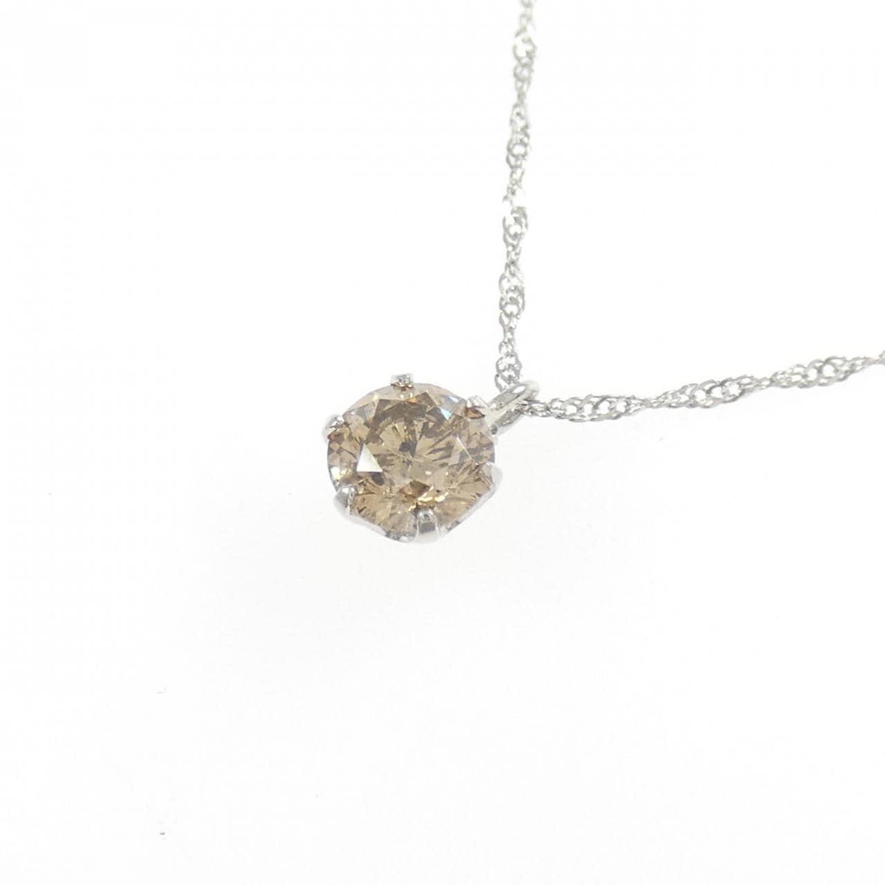PT900/PT850 ダイヤモンド ネックレス 0.40CT