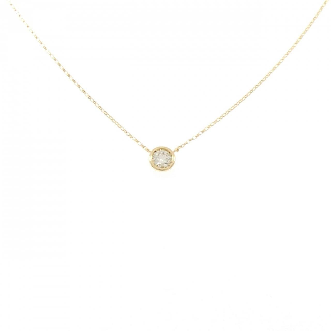 K18YG ダイヤモンド ネックレス 0.252CT