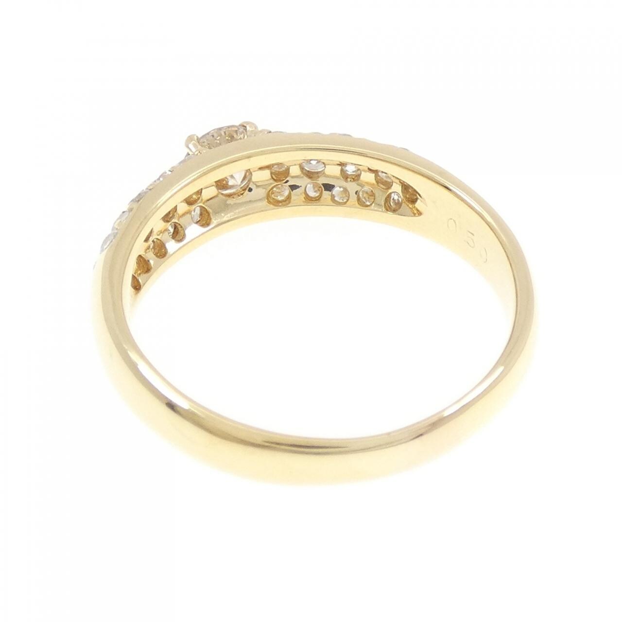 K18YG ダイヤモンド リング 0.312CT