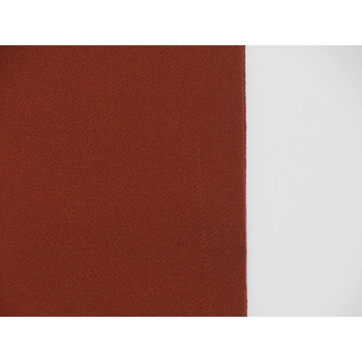 名古屋帯　ちりめん染帯　全通柄