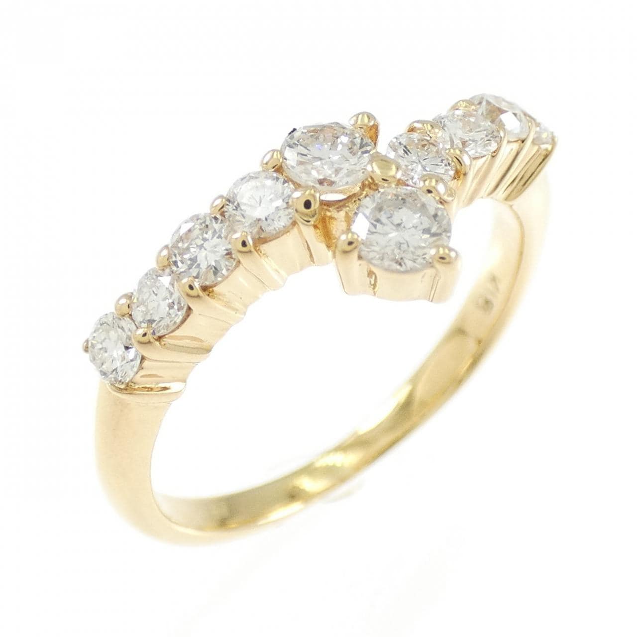 K18YG ダイヤモンド リング 0.51CT