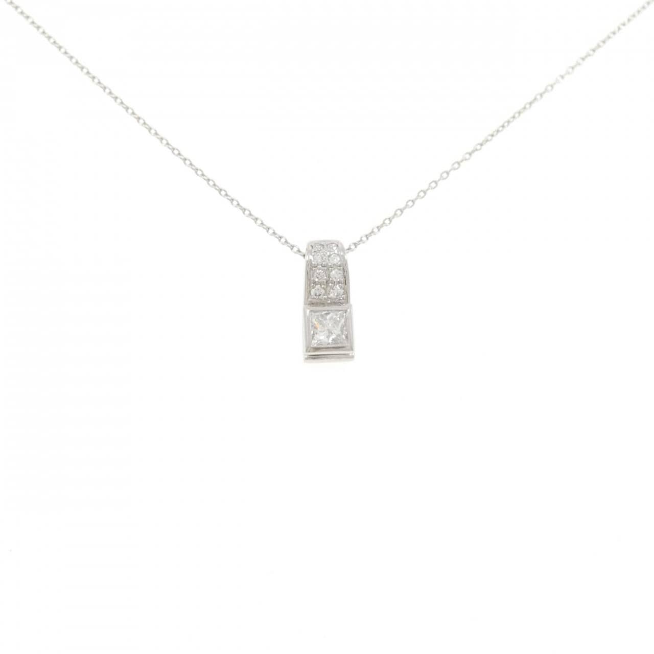 PT900/PT850 ダイヤモンド ネックレス 0.24CT