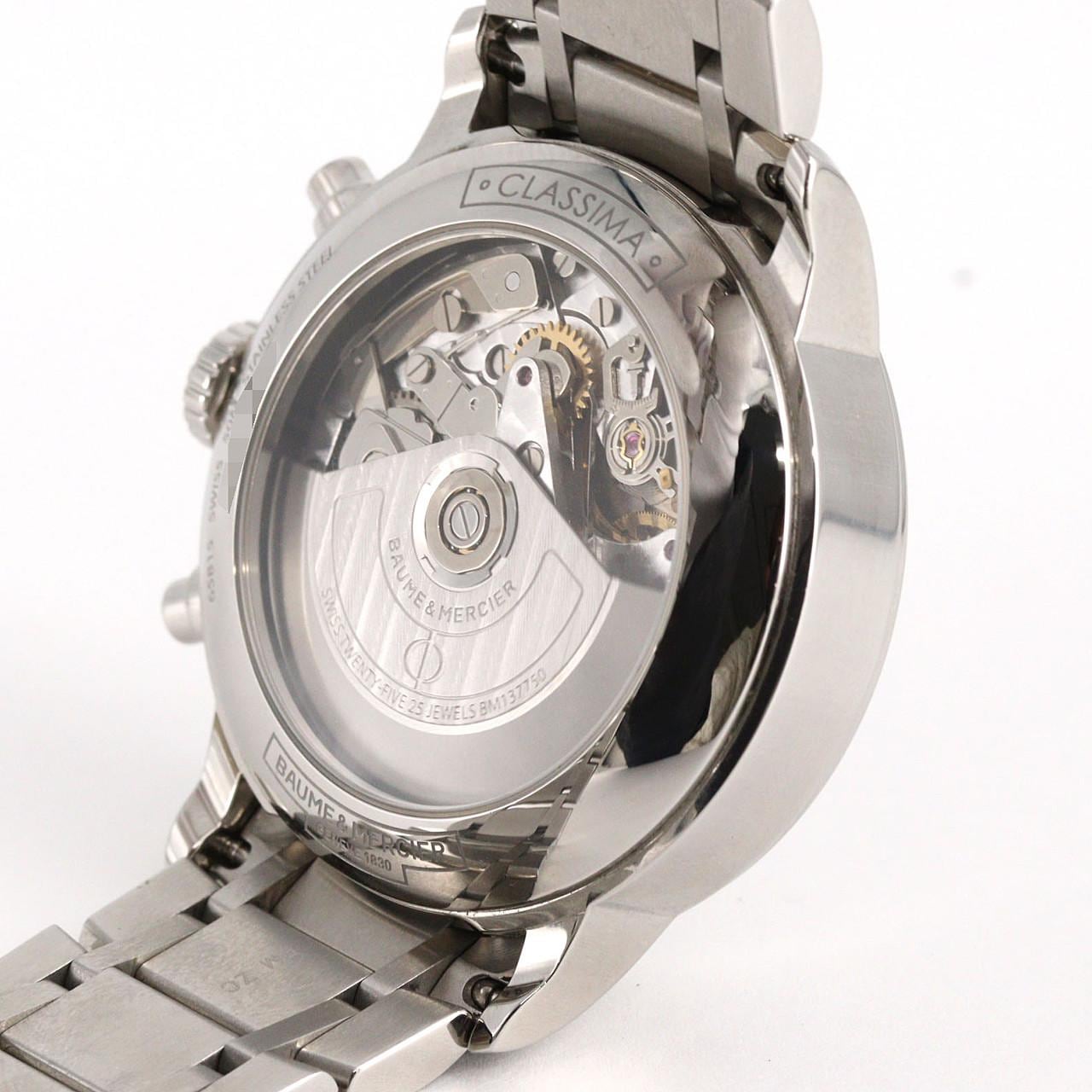 ボーム&メルシェ クラシマ クロノグラフ 65815 SS 自動巻