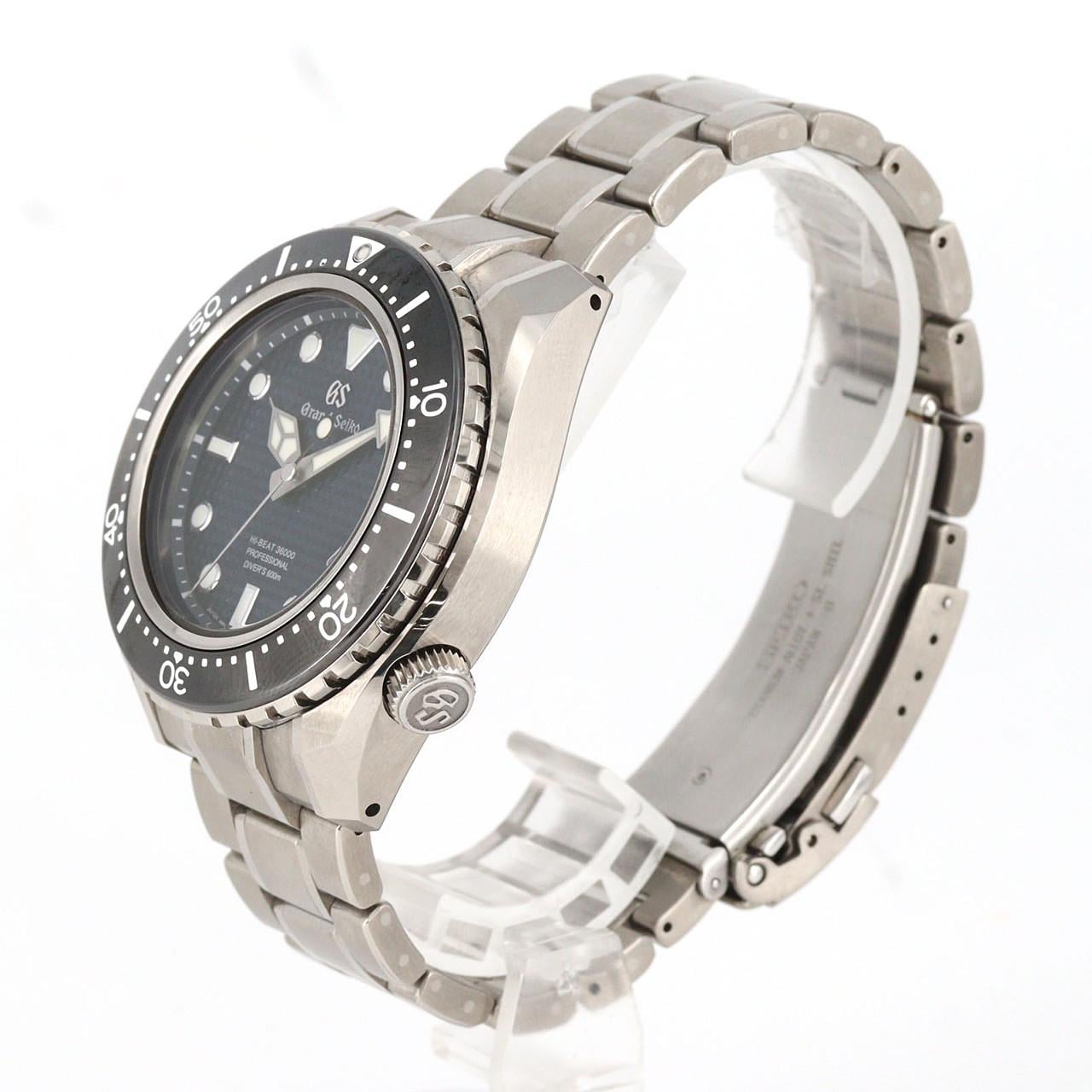 【ノーメンテナンス還元価格】セイコー グランドセイコー･プロフェッショナル600mダイバーズ LTD 9S85-01B0/SBGH257 TI 自動巻