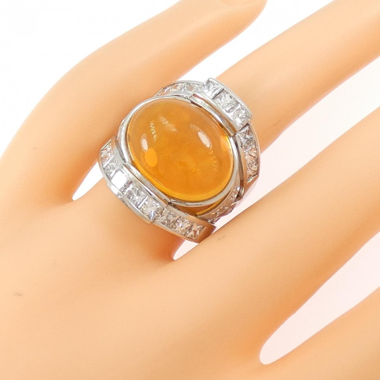 PT900 オパール リング 10.29CT