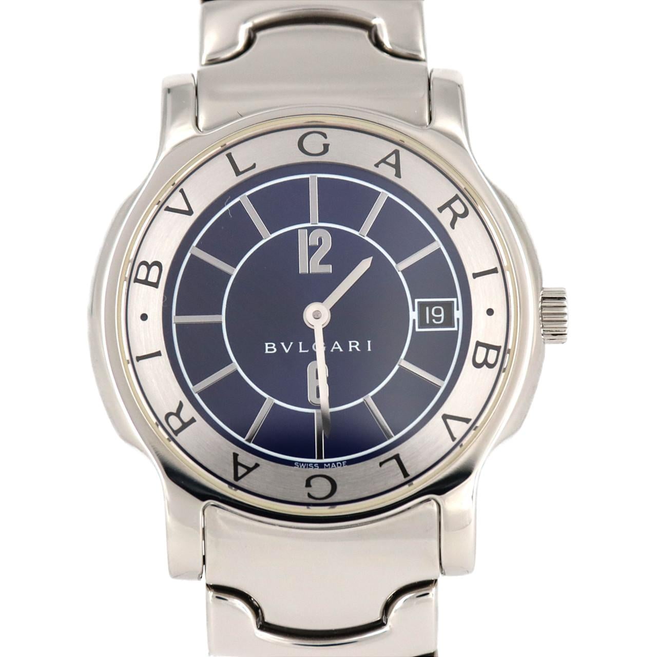 腕時計【BVLGARI】ソロテンポ メンズ ST35S