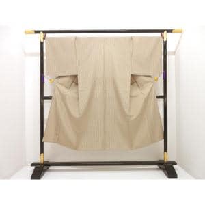 【未使用品】男物　単衣　お召織