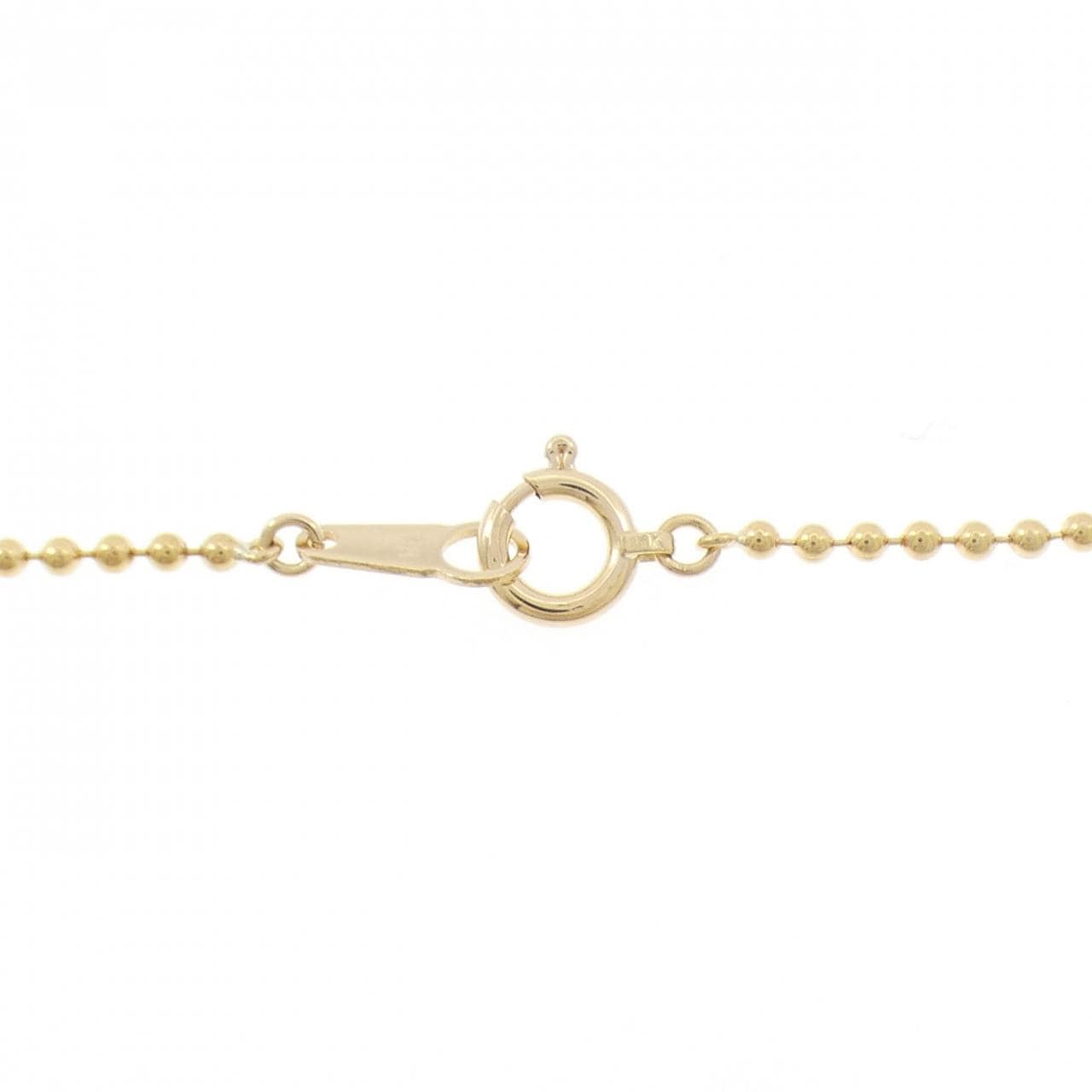 K18YG蓝宝石项链0.33CT