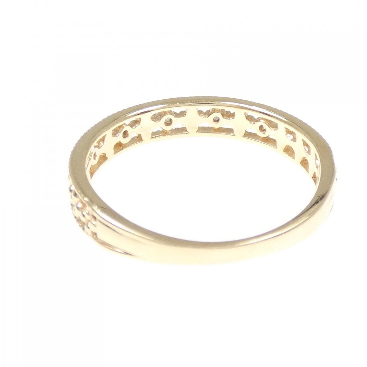 クミキョク K10YG リング 0.05CT