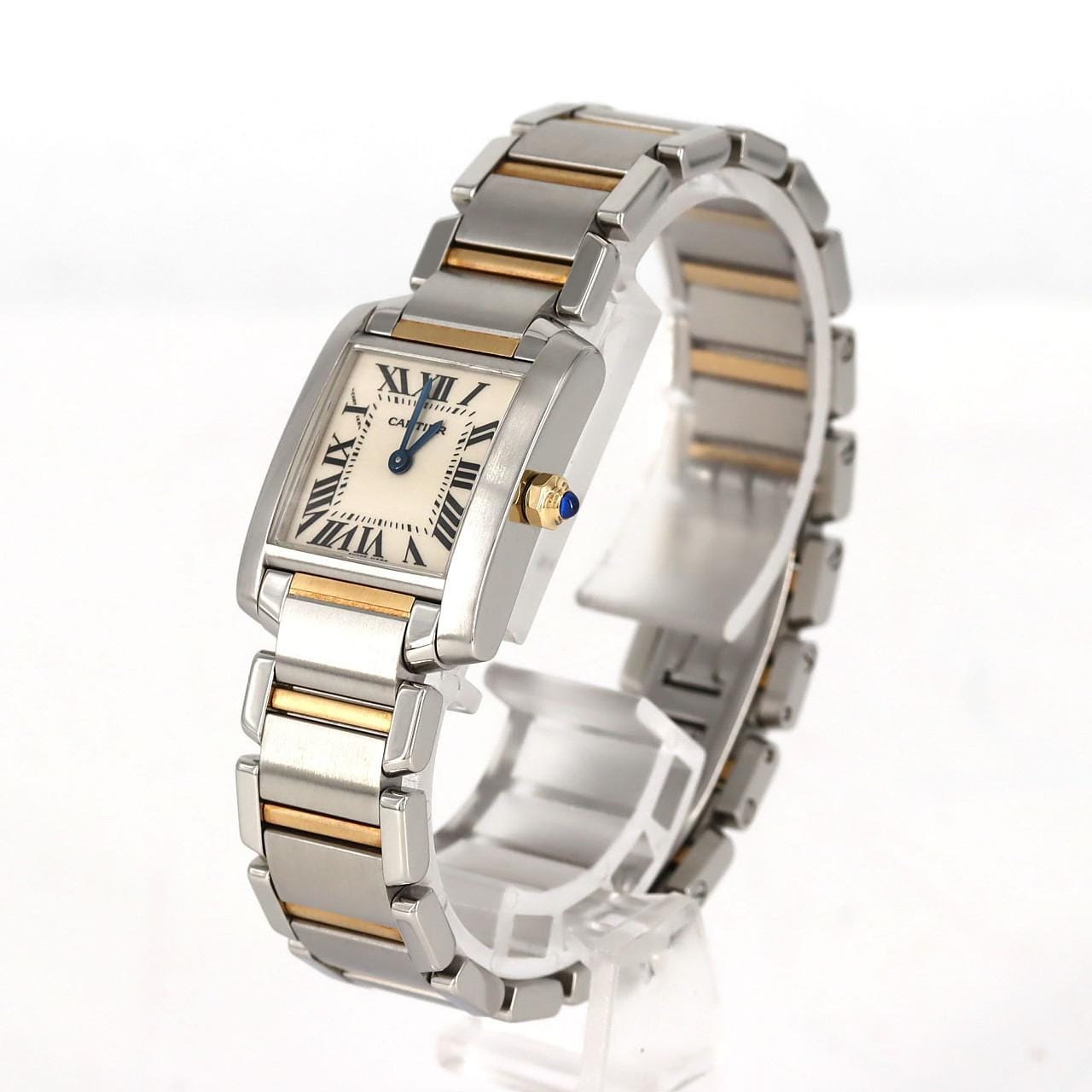 カルティエ タンクフランセーズSM コンビ W51007Q4 SSxYG クォーツ