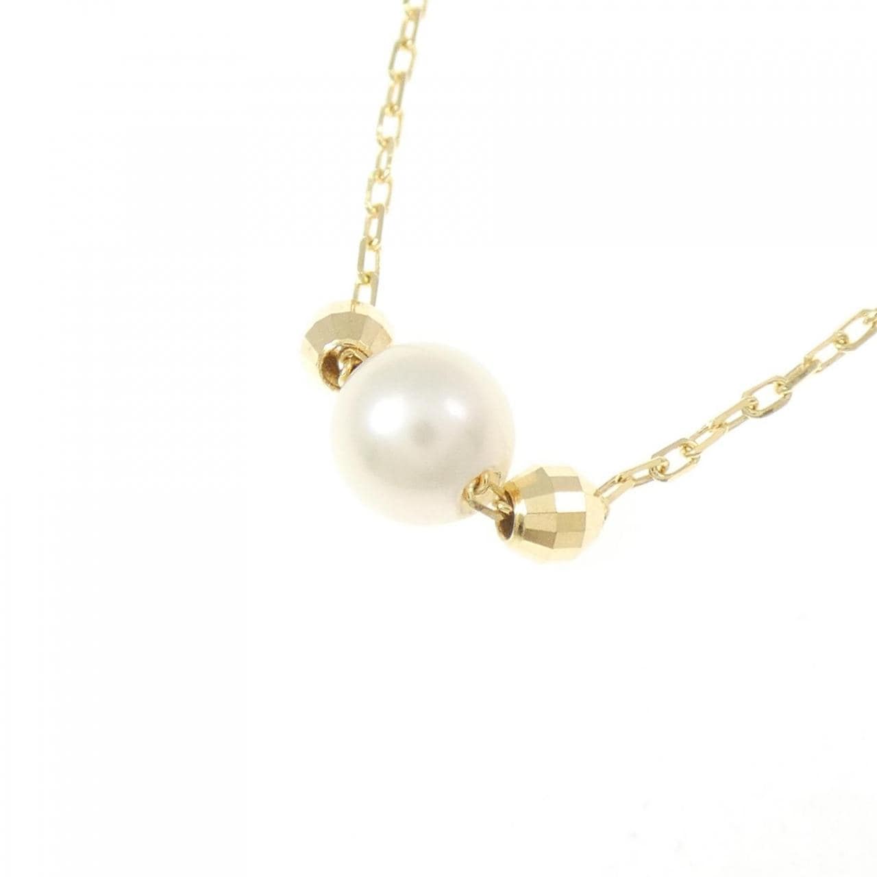K18YG アコヤパール ネックレス 5.0mm
