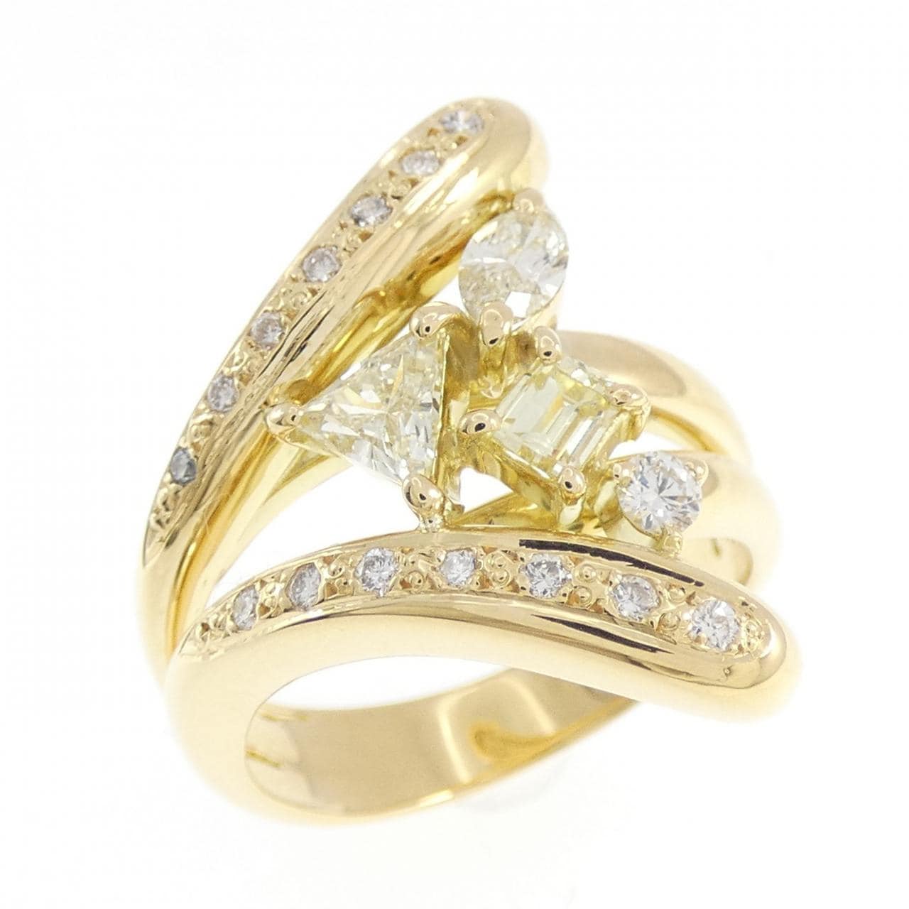 松沢安行 ダイヤモンド リング 0.82CT