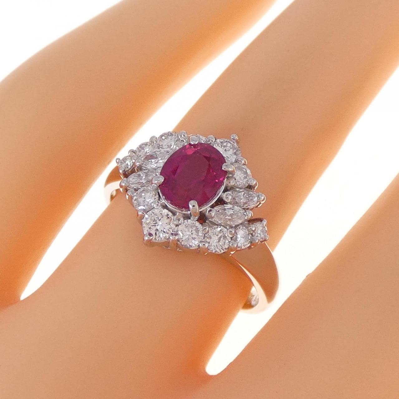 PT Ruby Ring 1.03CT