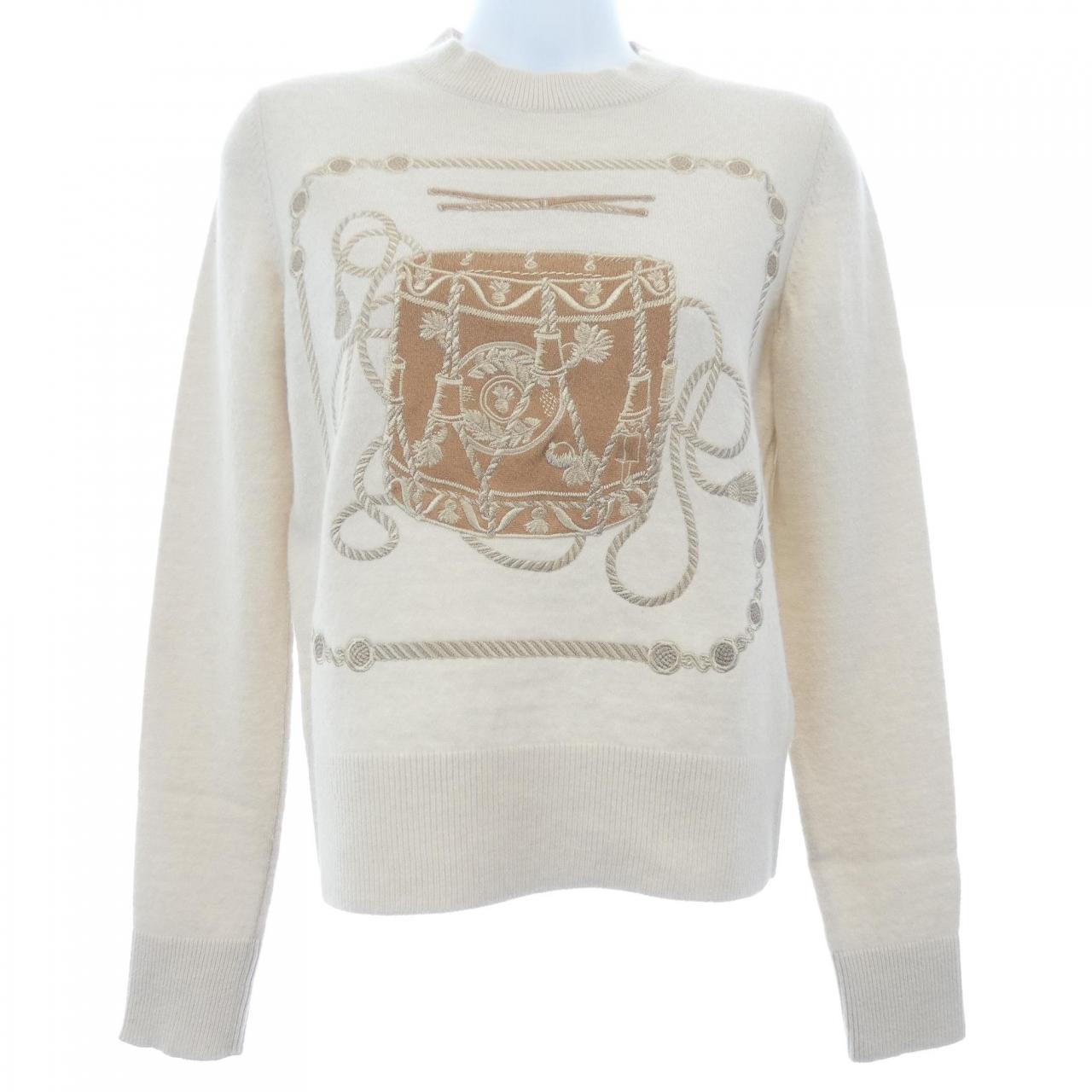 エルメス HERMES LES TAMBOURS FINESSE 3H2614DI ニット