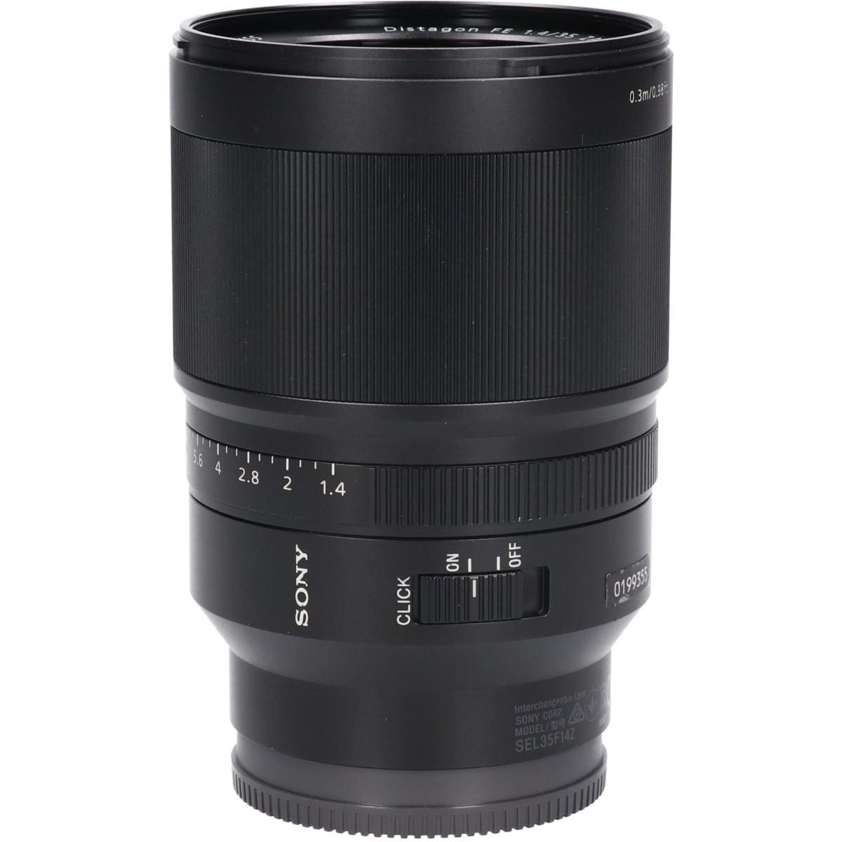 ＦＥ３５ｍｍ　Ｆ１．４ＺＡ（ＳＥＬ３５Ｆ１４Ｚ）