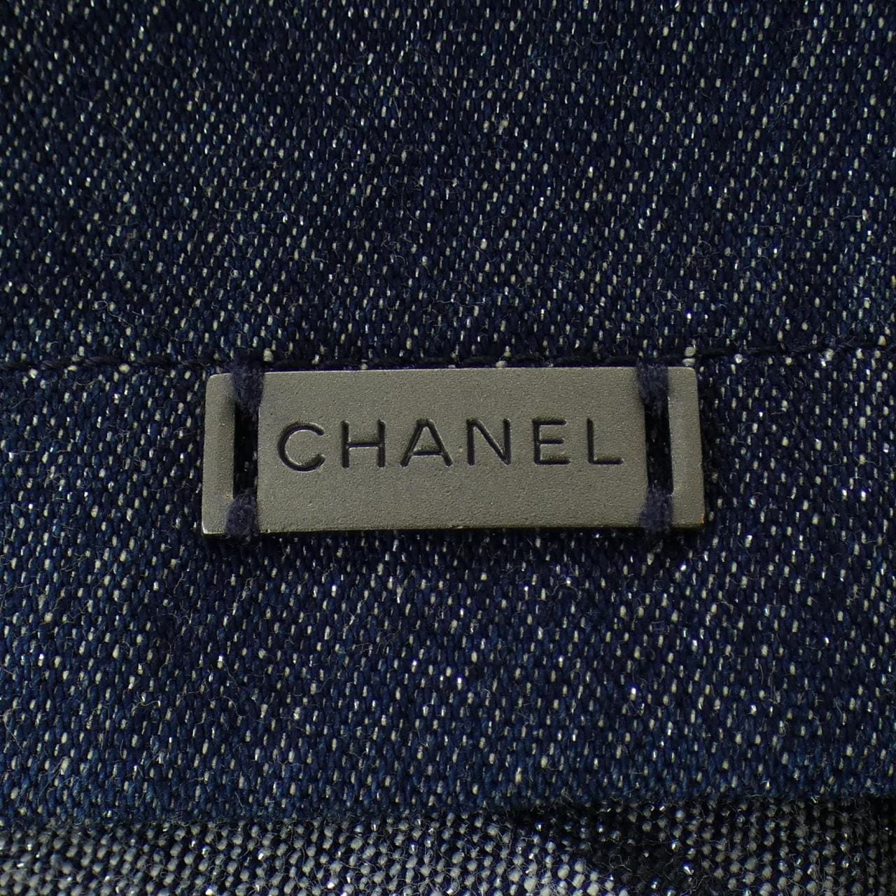 【ヴィンテージ】シャネル CHANEL IDENTFICATION P14592V08345 00C デニムジャケット