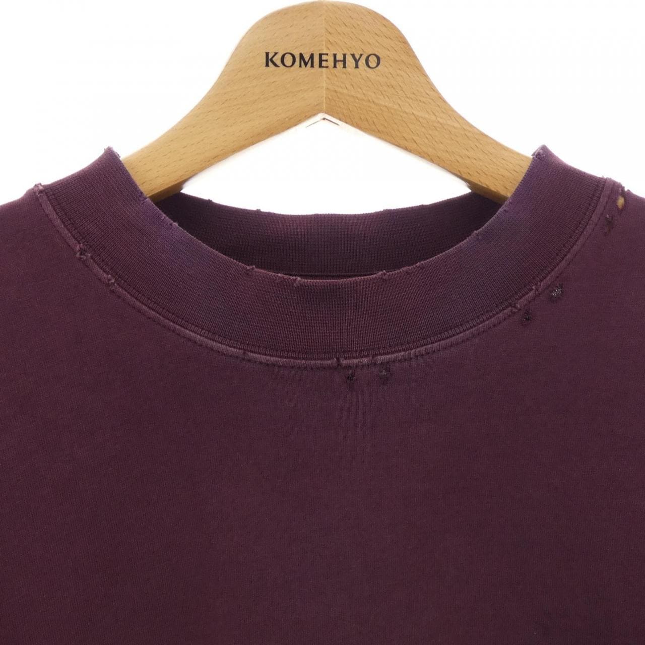 バレンシアガ BALENCIAGA TAPE TYPE Tシャツ ミディアムフィット 739784 TOVA9 UNISEX Tシャツ