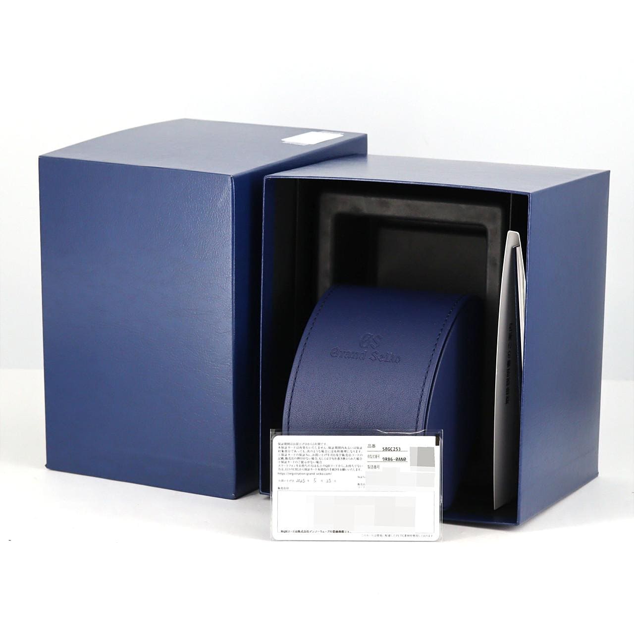 セイコー グランドセイコースポーツコレクションスプリングドライブクロノGMT 9R86-0AN0/SBGC253 TI 自動巻