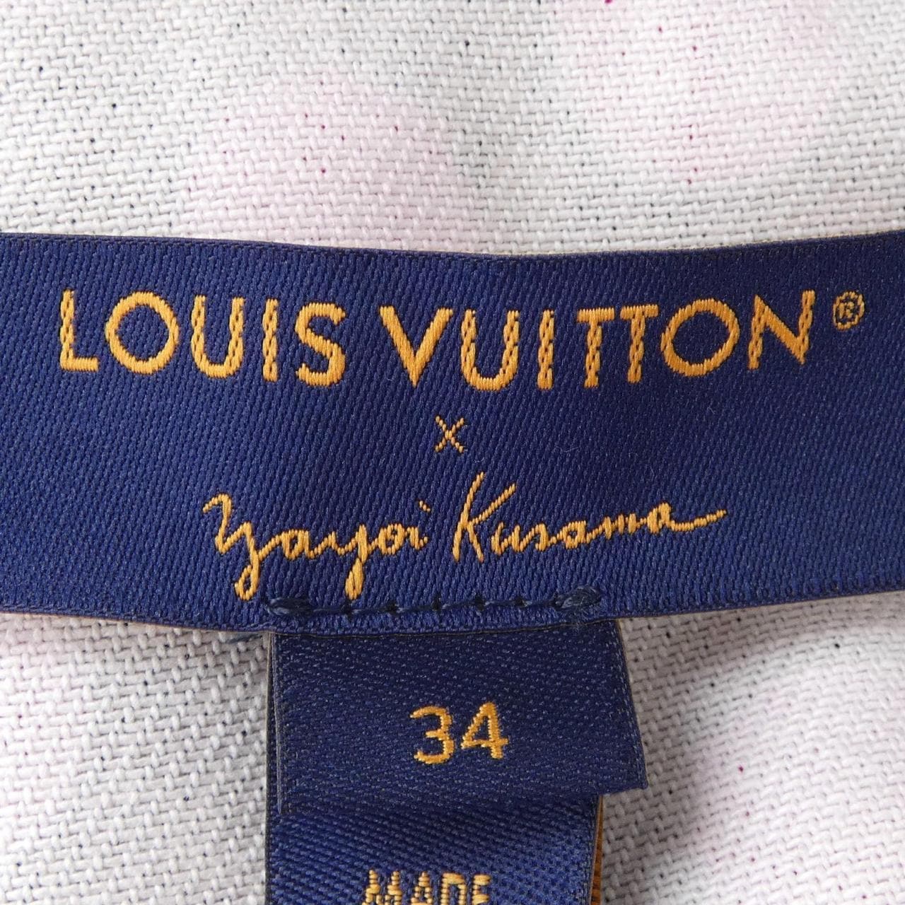 ルイヴィトン LOUIS VUITTON FODR15U84 草間彌生 ワンピース