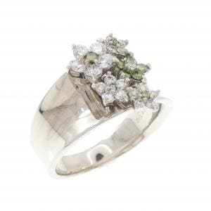 ポンテヴェキオ フラワー リング 0.17CT