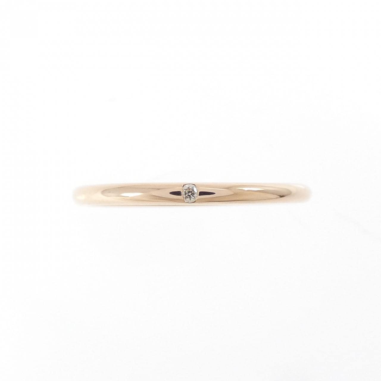 K18PG ダイヤモンド リング 0.01CT