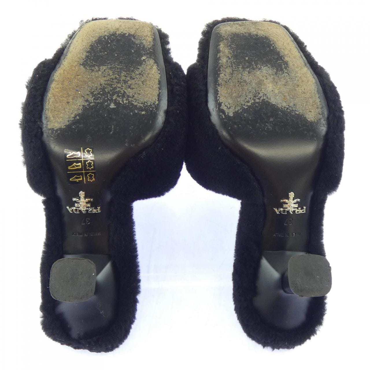 プラダ PRADA トライアングルロゴ 1XX654 サンダル