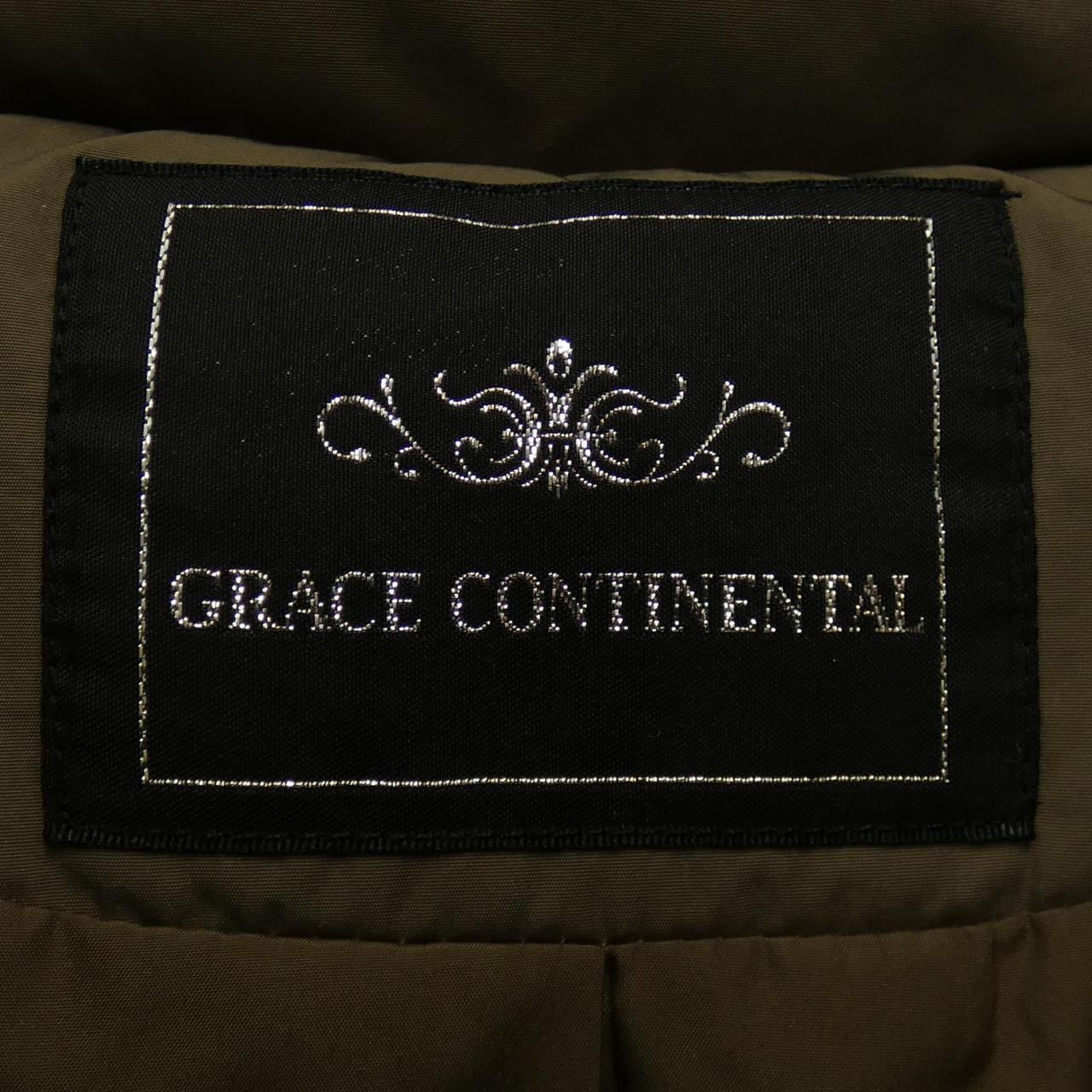 灰色歐陸GRACE CONTINENTAL羽絨大衣