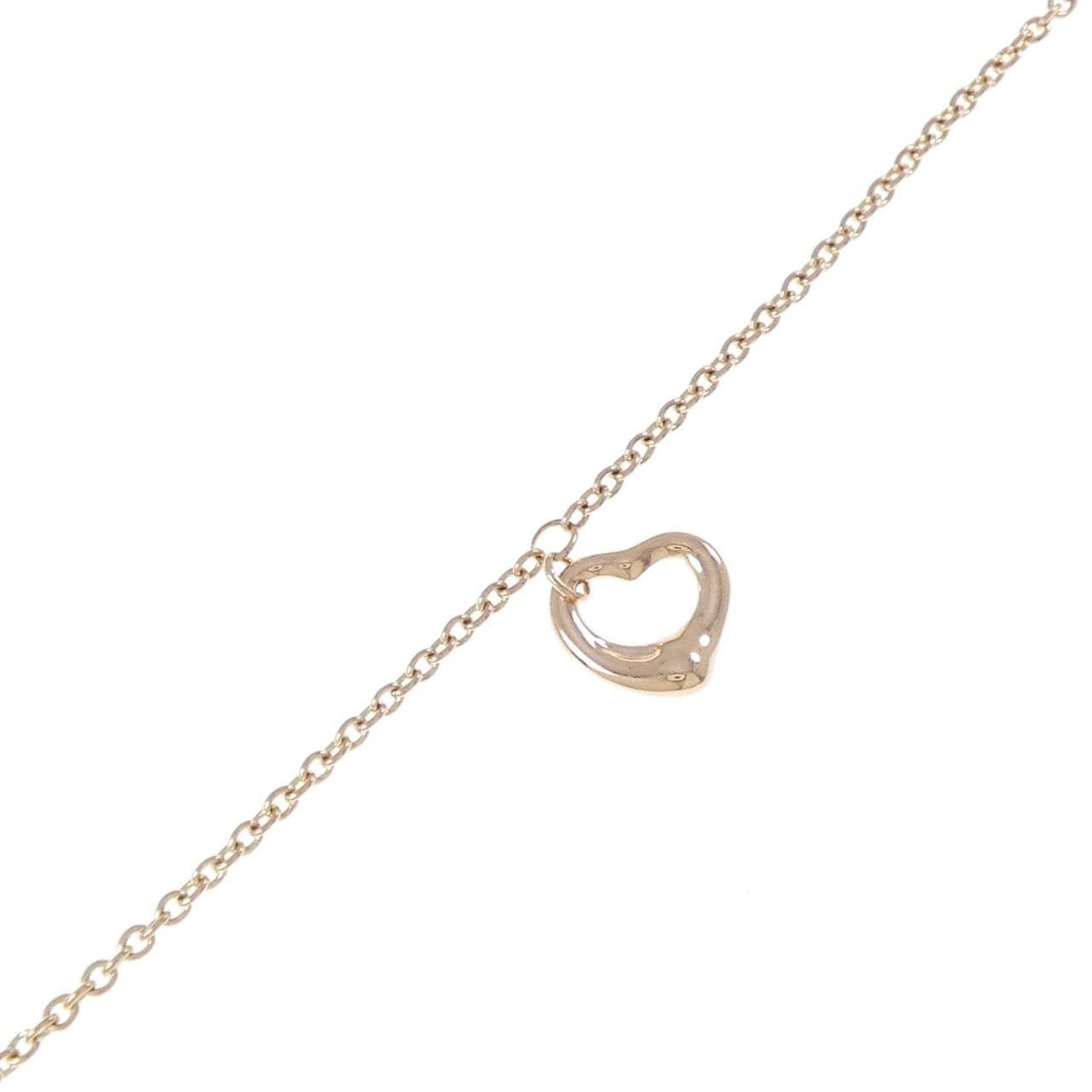 ティファニー オープンハート ブレスレット