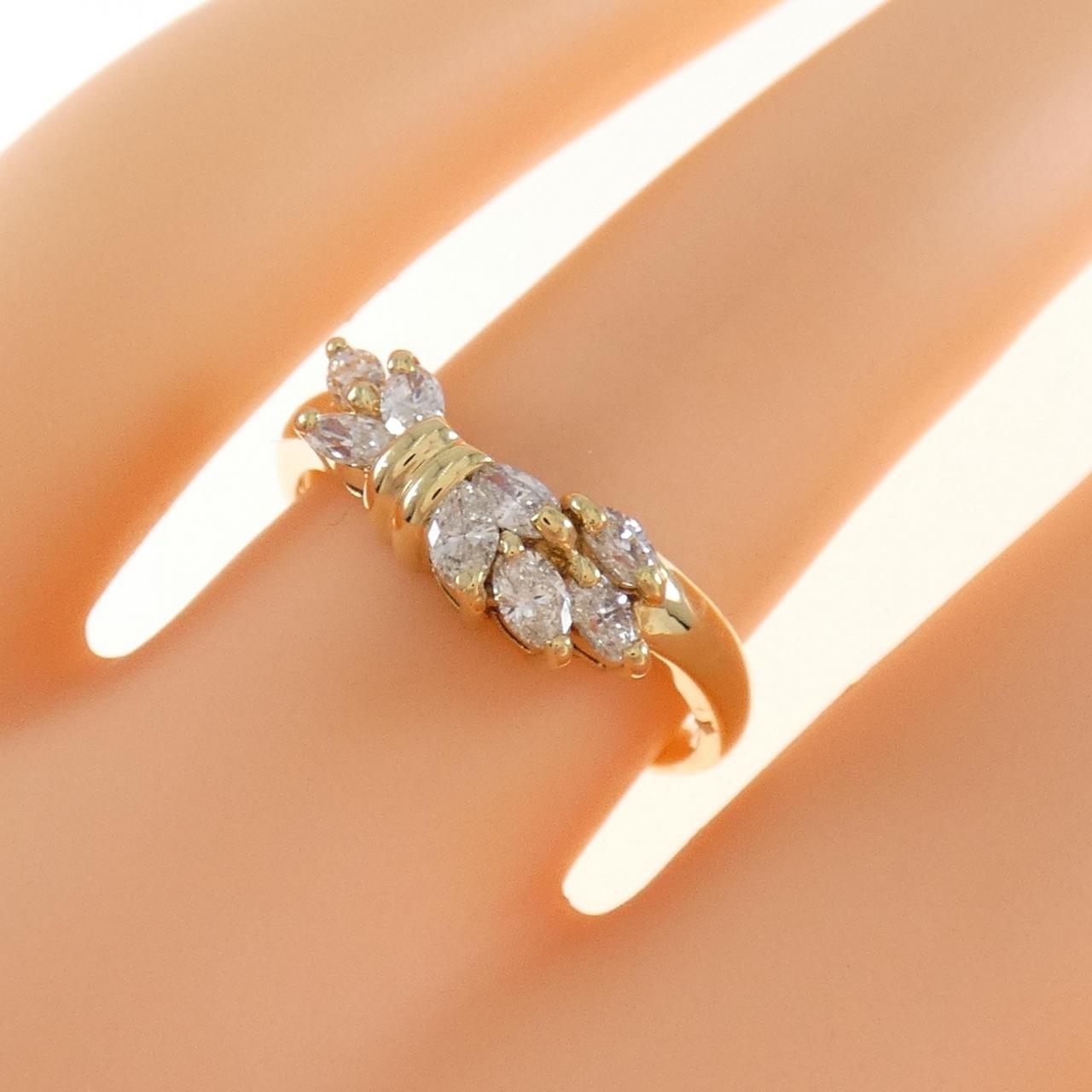 コメ兵｜K18YG ダイヤモンド リング 0.46CT｜ジュエリー｜リング