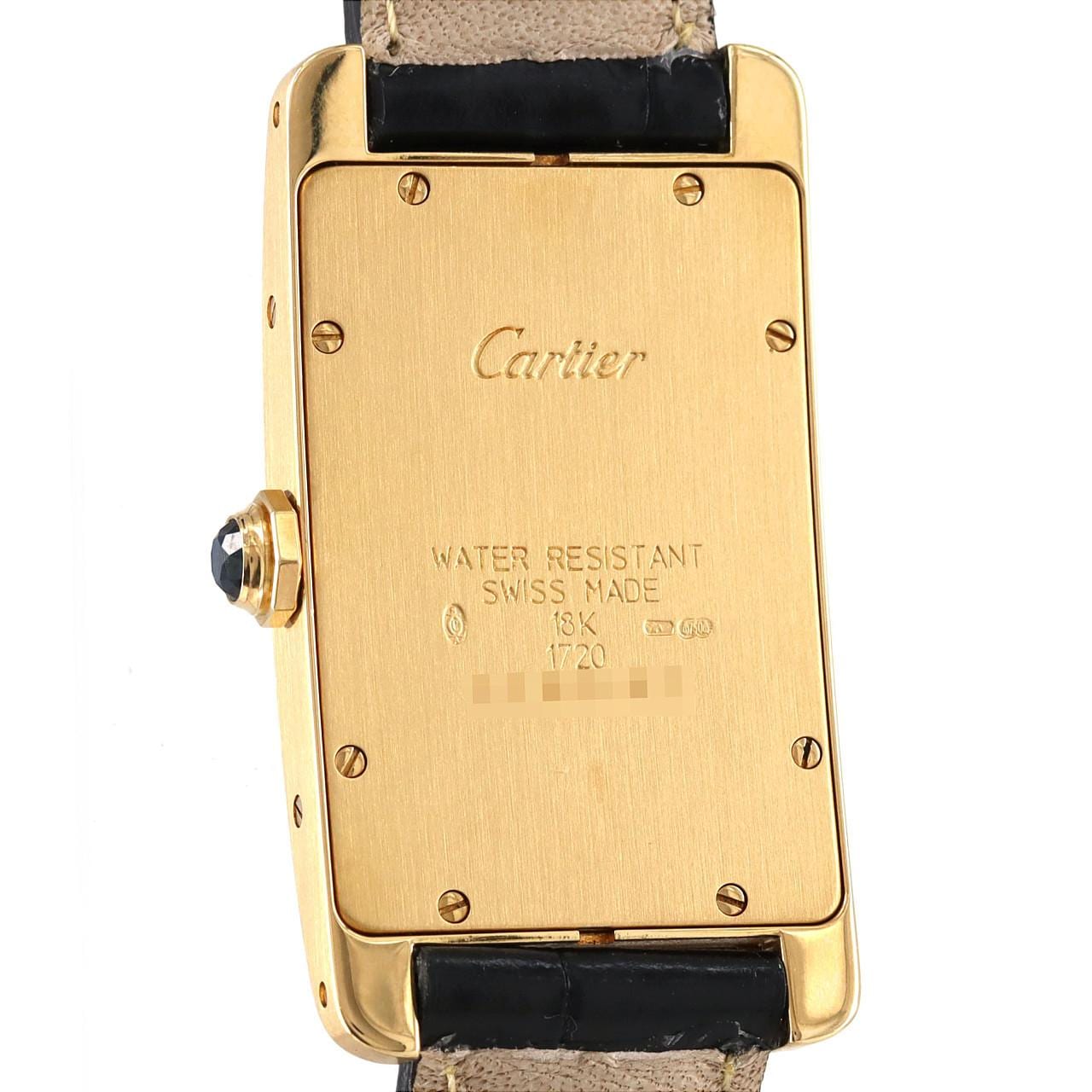 Cartier Tank American MM YG W2601456 YG Quartz