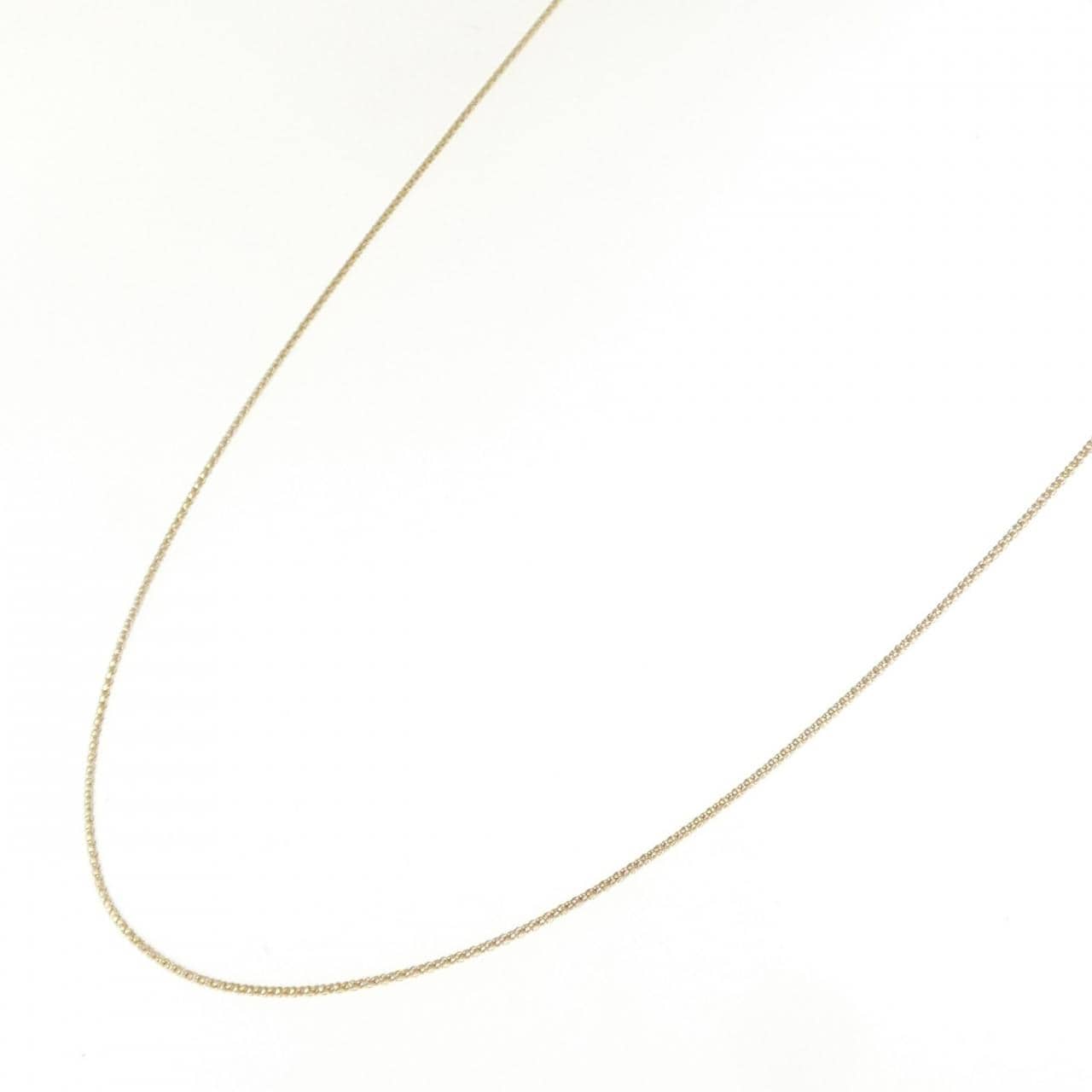 K18YG chain necklace