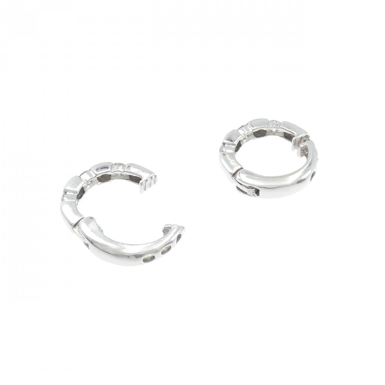 K14WG ダイヤモンド イヤリング 0.30CT