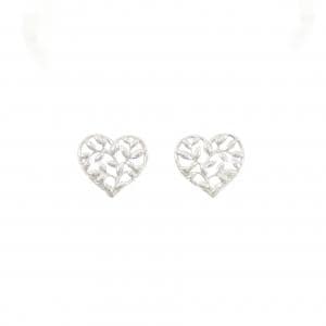 ティファニー オリーブリーフ ハート ピアス