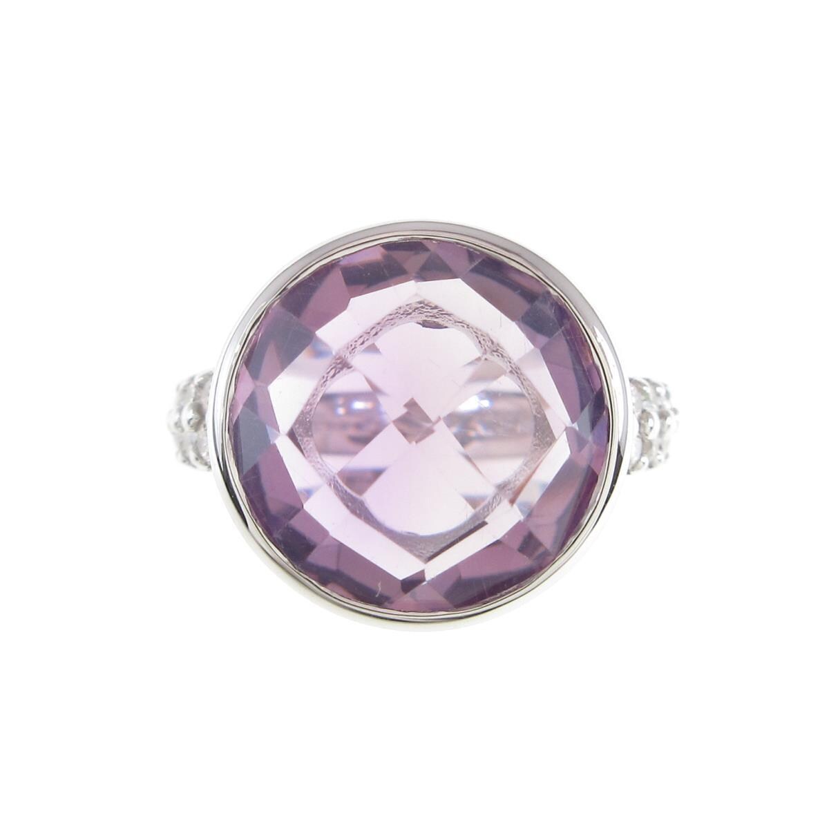 KOMEHYO |K18WG紫水晶串|珠宝|戒指|【官方】日本最大的再利用百货公司