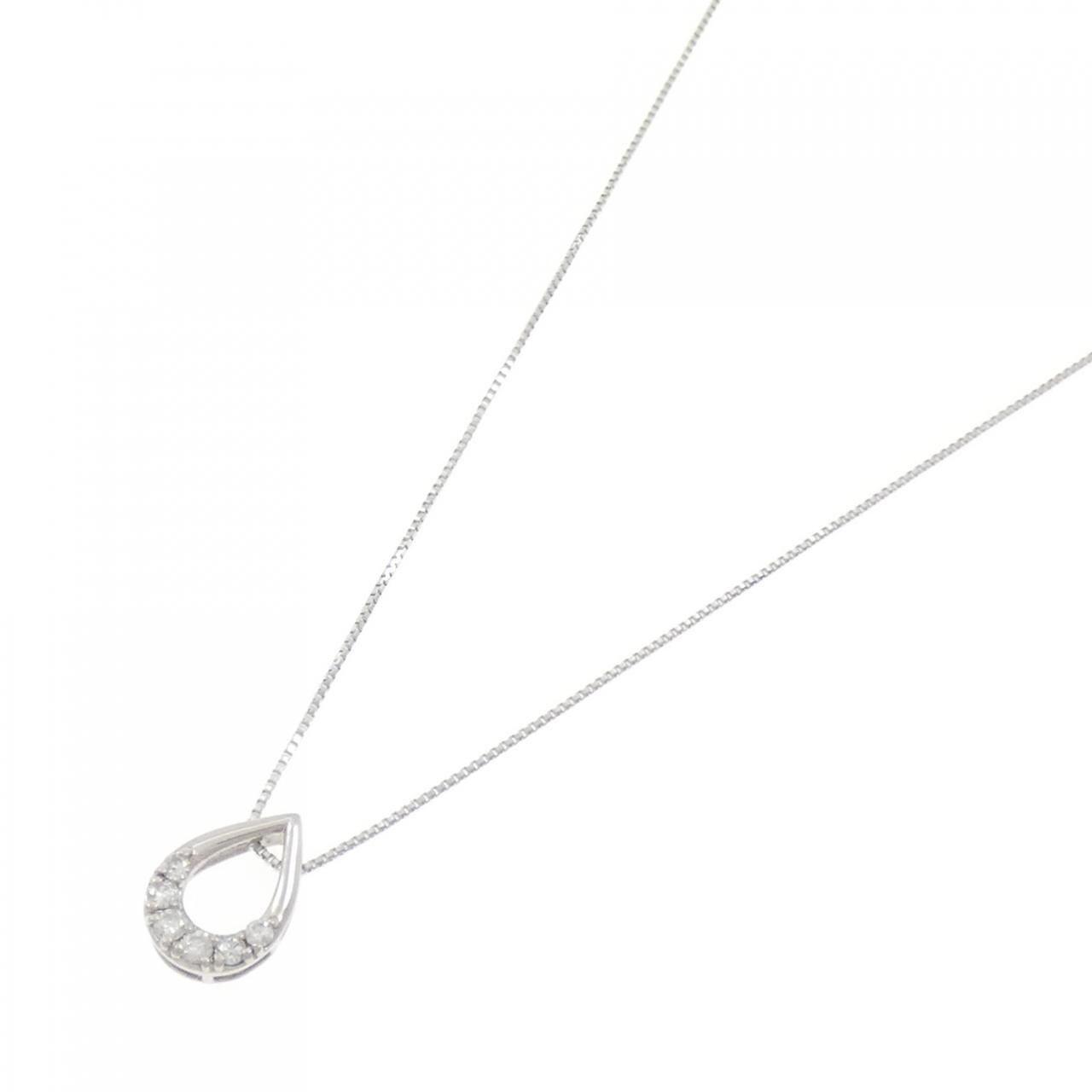 PT900/PT850 ダイヤモンド ネックレス 0.17CT