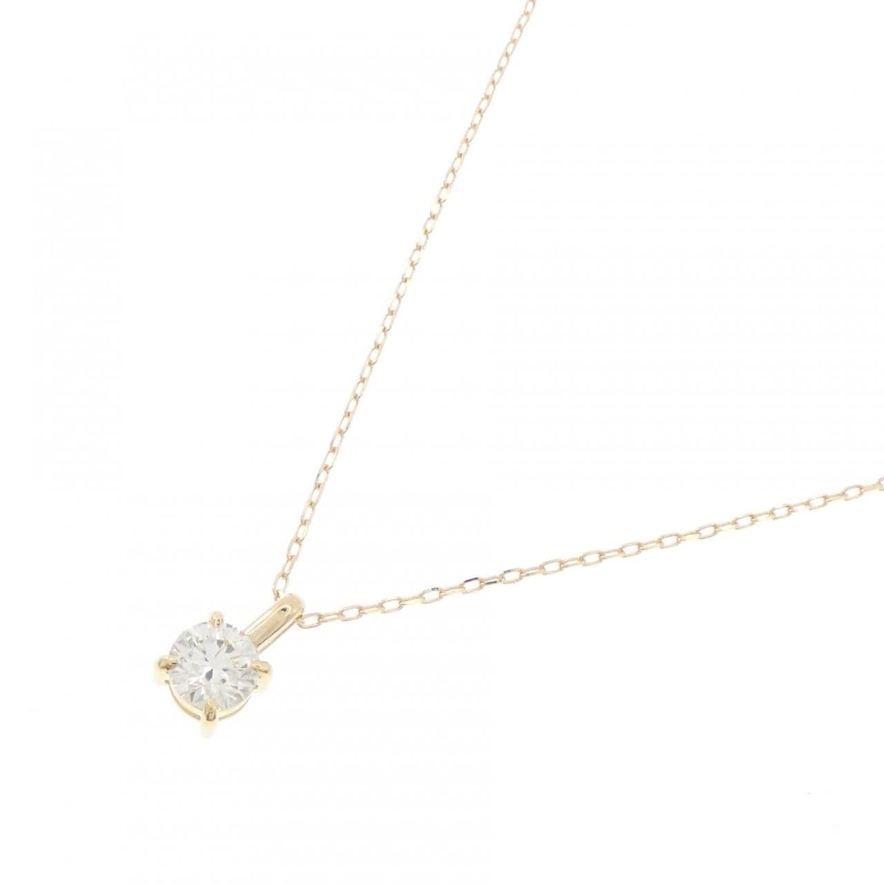 K18YG ダイヤモンド ネックレス 0.564CT