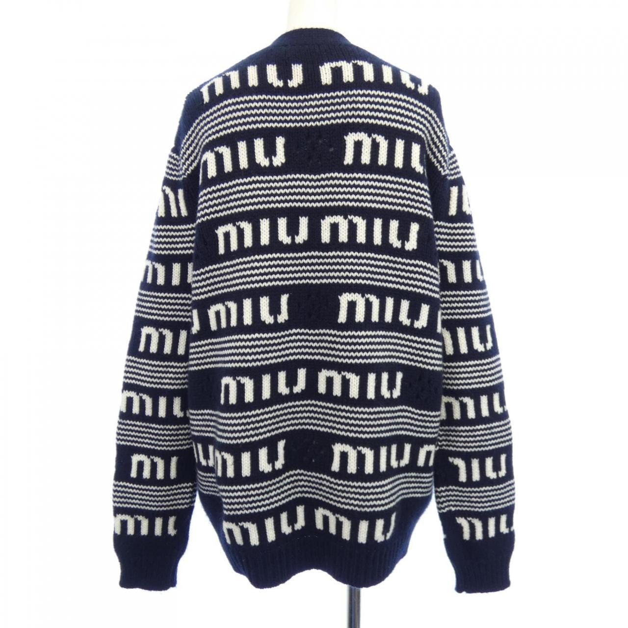 ミュウミュウ MIU MIU MMF685 S231 12KB カーディガン