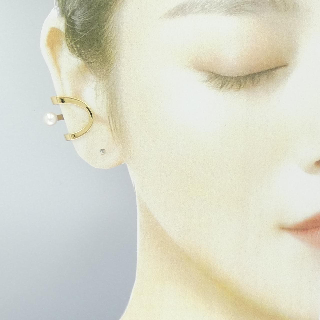 タサキ オーロラ イヤーカフ 6.3mm 片耳