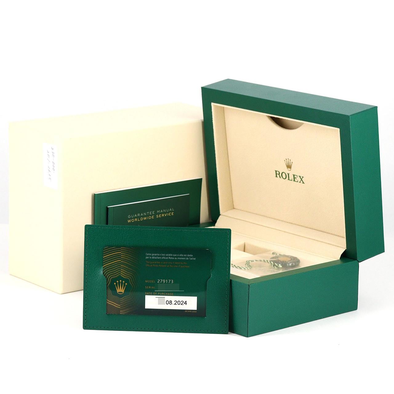 ロレックス デイトジャスト 279173G SSxYG 自動巻 ランダム番